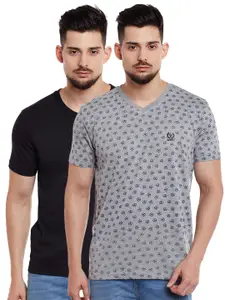 MACK JONNEY Men Pack of 2 T-shirts