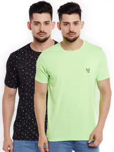 VIMAL JONNEY Men Pack of 2 T-shirts