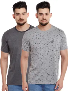 MACK JONNEY Men Pack of 2 T-shirts