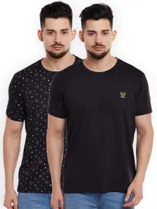 MACK JONNEY Men Pack of 2 T-shirts