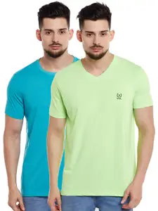 MACK JONNEY Men Pack of 2 T-shirts