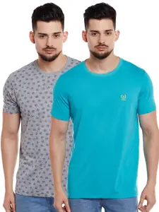 MACK JONNEY Men Pack of 2 T-shirts