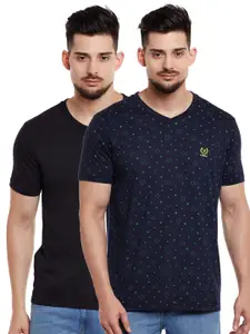 MACK JONNEY Men Pack of 2 T-shirts