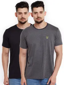 MACK JONNEY Men Pack of 2 T-shirts