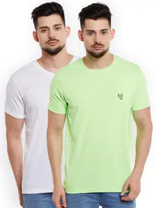 MACK JONNEY Men Pack of 2 T-shirts