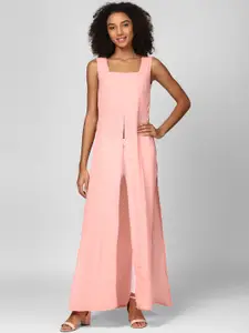 Harpa Women Pink Solid Maxi Top