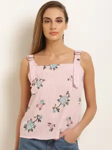 Marie Claire Women Pink Printed Top