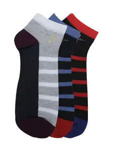 Alvaro Castagnino Alvaro Castagnion Men Pack of 3 Assorted Ankle-Length Socks