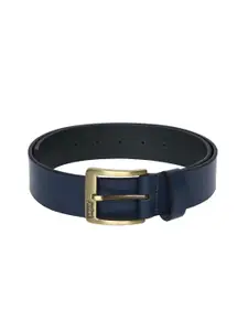 Levis Men Blue Solid Leather Belt