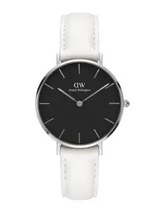 Daniel wellington Women  Petite Bondi Black 32mm Silver Watch DW00100284
