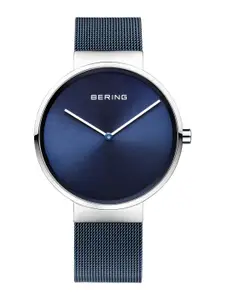 Bering Men Classic Blue Sapphire Crystal Analogue Watch 14539-307