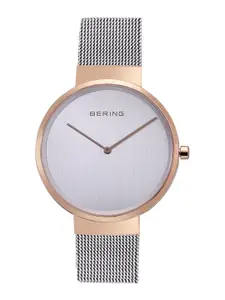 Bering Women Classic Silver Sapphire Crystal Analogue Watch 14531-060