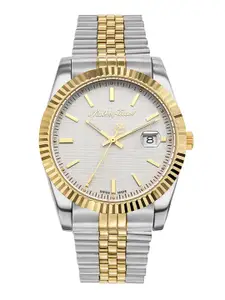 Mathey-Tissot Swiss Made Men Rolly III Silver Dial Watch H810BI