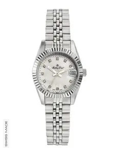 Mathey-Tissot Women Swiss Made Analog Mother of Pearl Dial Watch - D710AI