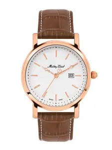 Mathey-Tissot Swiss Made Men City White Dial Watch HB611251PI