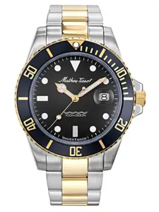 Mathey-Tissot Swiss Made Men Rolly Vintage Black Dial Watch H901BN