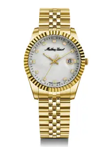 Mathey-Tissot Swiss Made Analog Mother of Pearl Dial Men's Watch - H710PI