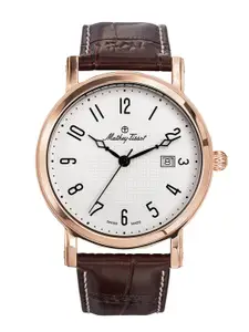 Mathey-Tissot Swiss Made Men City White Dial Watch HB611251PG