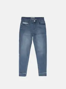 Flying Machine Women Blue Skinny Fit Mid-Rise Clean Look Jeans