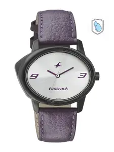 Fastrack Women Silver-Toned Dial Watch 6098NL01