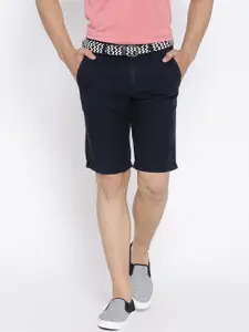 Celio Navy Linen Shorts