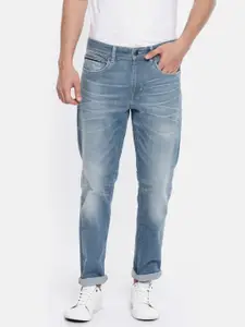U.S. Polo Assn. Denim Co. Men Blue Slim Fit Mid-Rise Clean Look Stretchable Jeans