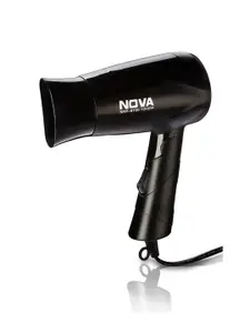 NOVA NOVA NHP 8100 Silky Shine Hot & Cold Foldable Hair Dryer - Black