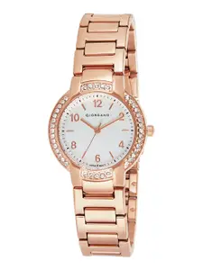 GIORDANO Women White Analogue Watch 2903-33