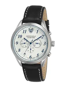 Swiss Eagle Men White Analogue Watch SE-9141-01