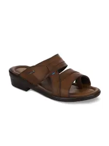 Coolers Men Brown Comfort Sandals