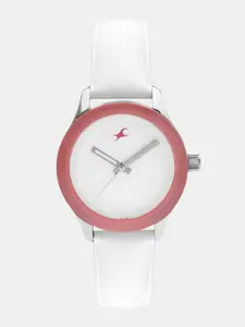 Fastrack Women White Analogue Watch NK6078SL01_OR