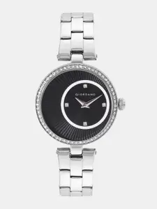 GIORDANO Women Black Analogue Watch A2056-77