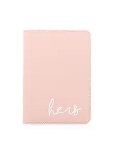 Lavie Women Pink Solid Two Fold Wallet