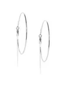 Accessorize London Women Mid Size Simple Hoop Earrings