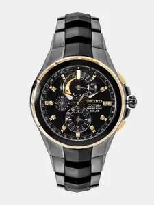 SEIKO Coutura Men Black Analogue watch SSC573P1
