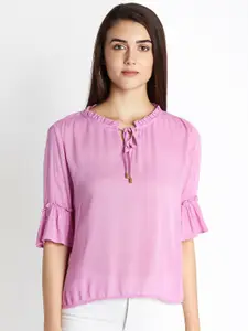 Honey by Pantaloons Women Lavender Solid Top