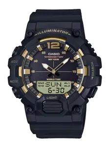 CASIO Youth Series Men Black Dial Analog-Digital Watch HDC-700-9AVDF - D156