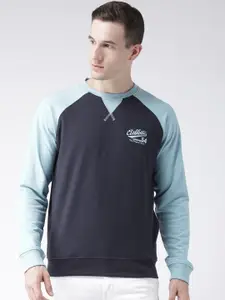 Club York Men Colourblocked Pullover Sweatshirt