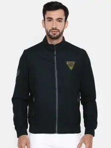 The Indian Garage Co Men Navy Solid Bomber