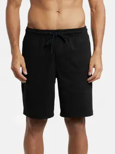 Jockey Combed Cotton Straight Fit Shorts with Side Pockets-AM12