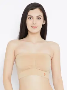 C9 AIRWEAR Nude-Coloured Solid Non-Wired Lightly Padded T-shirt Bra PZ2312_Nude