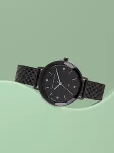 French Connection Women Black Analogue Watch FC1318BM
