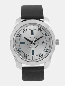 Fastrack Men Silver-Toned Analogue Watch NK3123SL01