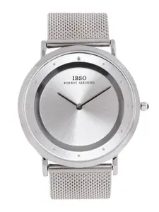 IBSO Men Silver-Toned Analogue Watch S8269GSL
