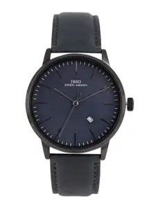IBSO Men Navy Blue Analogue Watch S8616GBL