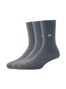 Peter England Men Pack of 3 Assorted Calf-Length Socks