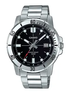 CASIO Enticer Men Black Dial Analog Watch MTP-VD01D-1EVUDF - A1362