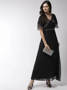 MISH Black V-Neck Maxi Dress