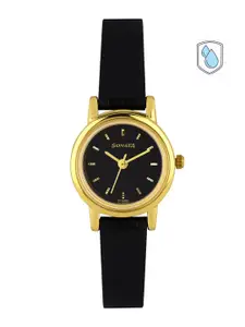 Sonata Women Black Dial Watch NF8976YL03J
