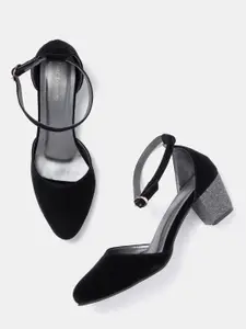 Marc Loire Women Black Solid Pumps